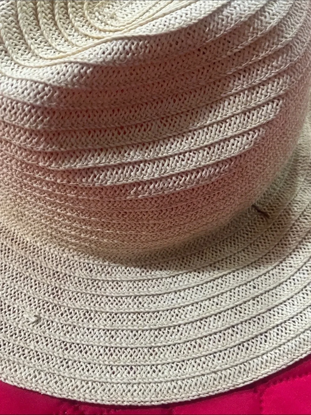 Panama Jack Natural Straw Fedora Unisex Hat